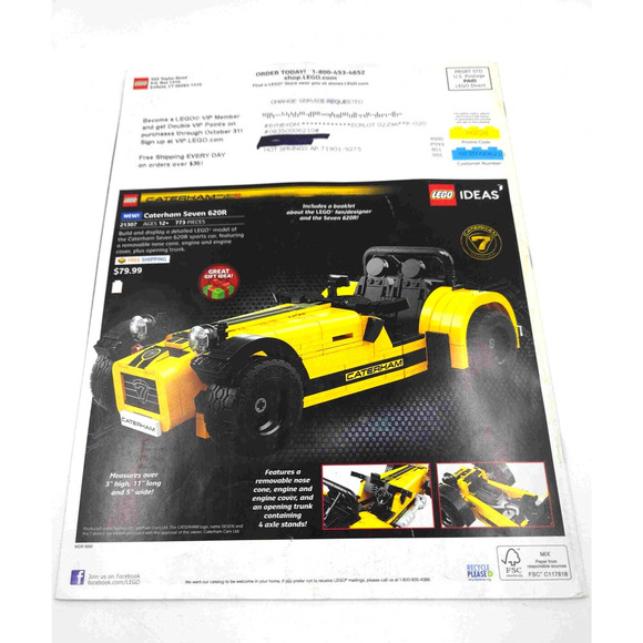 Lego Kids Holiday Creator Catalog Magazine Like New Features Trains - Picture 7 of 9